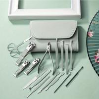 Juego De Tijeras Para Uñas Profesional Con Estuche Portátil Herramienta De Manicura Y Pedicura Incluye Cortauñas Y Acrílicos - details 0