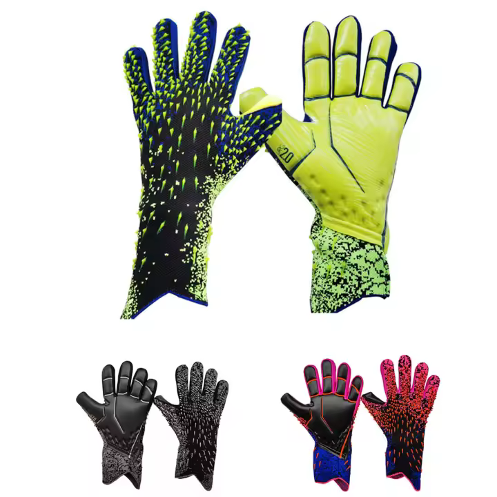 Guantes De Portero De Fútbol Profesionales Con Látex Aumentado Para Adultos Y Jóvenes Deportes De Entrenamiento Y Partidos - 1