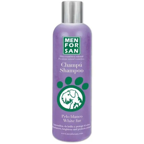 CHAMPU PERRO PELO BLANCO MENFORSAN 300 ML - 1