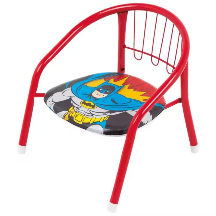 Mobiliario Sillas Batman Silla Metal Rojo - 1