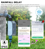Temporizador De Riego De Jardín Inteligente Tuya WIFI Válvula De Riego Automática Compatible Con Alexa Y Google Home Sistema De Riego Al Aire Libre - details 11