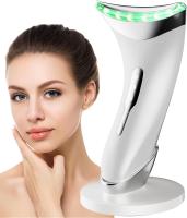 Masajeadores faciales y de cuello, herramientas de masajeador facial para el cuidado de la piel en el hogar, técnicas de Termoterapia y vibración de luz roja en la cara y el cuello - details 6