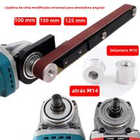 Modificador De Máquina De Lijado De Cinta Para Taladro De Ángulo 100/115/125 Herramienta De Modificación De Torno De Madera Meterk - details 0