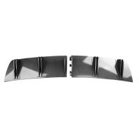 Difusor De Parachoques Trasero Universal 5 Aletas Esponja De Carbono Negro Accesorios De Estilo Para Coche Modificado - details 6