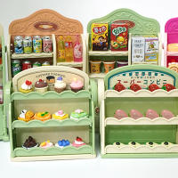 30Pcs Miniatura De Estante De Comida Y Bebida Para Muñecas Estantería De Pastelería Para Tienda De Juguetes De Cocina Para Niñas - details 3