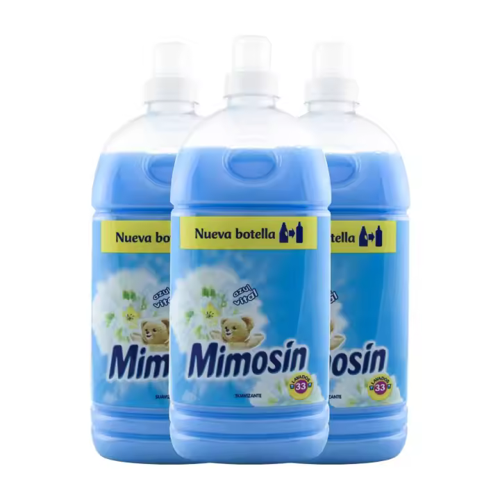Suavizante Mimosín Azul Vital 33 lavados. Pack de 3 - 1