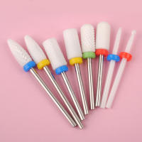 Kit De 19 Piezas De Brocas Para Uñas Con Corte De Corte Y Archivo Eléctrico Cerámica Acrílica Gel De Uñas Herramientas De Arte De Uñas - details 6