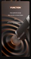 Mini Masajeador De Fibra Portátil Con 5 Cabezas De Masaje Vibration Profesional Para Quemar Grasa Cuello Espalda Músculo Shaking Massager - details 5