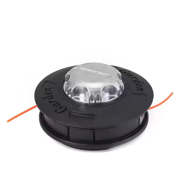 Cabeza De Trimmer De Nylon M10 Aluminio 2 Líneas Motocultor De Gasolina Para Cortar Grama Universal Bump Feed Line Strimmer 1PC - 1