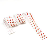 Cinta De Seda Poliéster De 5 Metros Con Estampado De Corazón Para Embalaje De Regalos Decoración De Boda DIY Cinta Grosgrain Para Colgar En El Cabello Y Manualidades - details 24