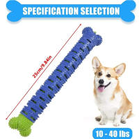 Juguete De Masticar Para Perros Limpieza De Dientes De Goma Masajeador Almohadilla De Dientes Resistente Al Mordisco Juguete Para Mascotas - details 4