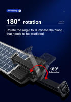 Lámpara Solar LED Para Calle Exterior Con Control Remoto Y 3 Modos Iluminación Solar Impermeable Para Jardín Y Puerta De Entrada Sistema De Iluminación Solar Auto Contenida - details 10