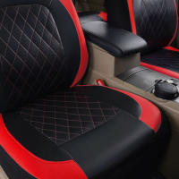 Funda De Asiento Universal Para Coche Adecuada Para Chevrolet Onix Sail Sonic AVEO MG 5 Kia Soul RIO Seltos Cubierta Completa De Cuero Artificial Accesorios De Auto Para Todas Las Estaciones - details 12