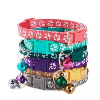 Collar Ajustable Para Perros Y Gatos Con Campana Y Huella Dactilar Colorida Accesorio Para Mascotas Collar De Seguridad Para Gatos Y Perros Recién Nacidos - details 10