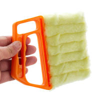 Cepillo De Limpieza Para Ventanas Y Aire Acondicionado Mini Lavable Y Desmontable Con 7 Ranuras Herramienta De Limpieza Doméstica Portátil - details 4