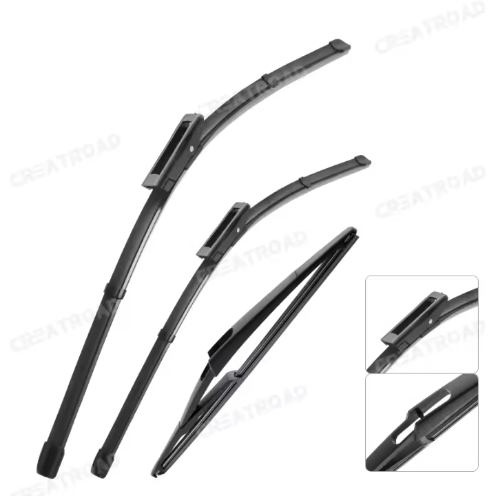 LimpiaParabrisas Delantero Y Trasero Para Mini Cooper R56 Hatch 2012-2013 Limpia Ventanas Delanteras Y Traseras 19+18+10 Pulgadas - 1