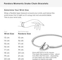 Pandora Pulsera de Plata para Mujer Moments Heart T-Bar 599285C00, Comes con el embalaje de Caja de Giunte original. - details 4