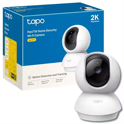 Tp - Link Tp-link Tapo C210 V1 - Cámara IP Wifi 360° 2K, Visión Nocturna, Detección de Movimiento - 1