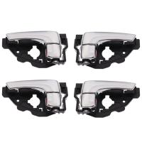Manija De Puerta Interior Para Coche Hyundai Tucson IX35 2010-2015 ABS Cromada Repuesto Automotriz Izquierda Y Derecha - details 0