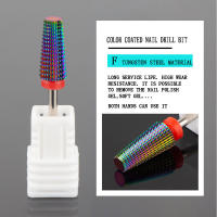 Broca De Uñas De Carburo De Titanio 5 En 1 Accesorios Para Máquina De Manicura Y Eléctrica Broca De Uñas Para Tratamiento De Uñas - details 4
