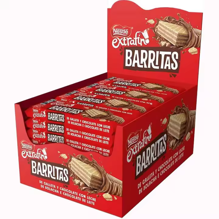 Nestlé Snack Leche, 30 barritas de 34 gr. - 1