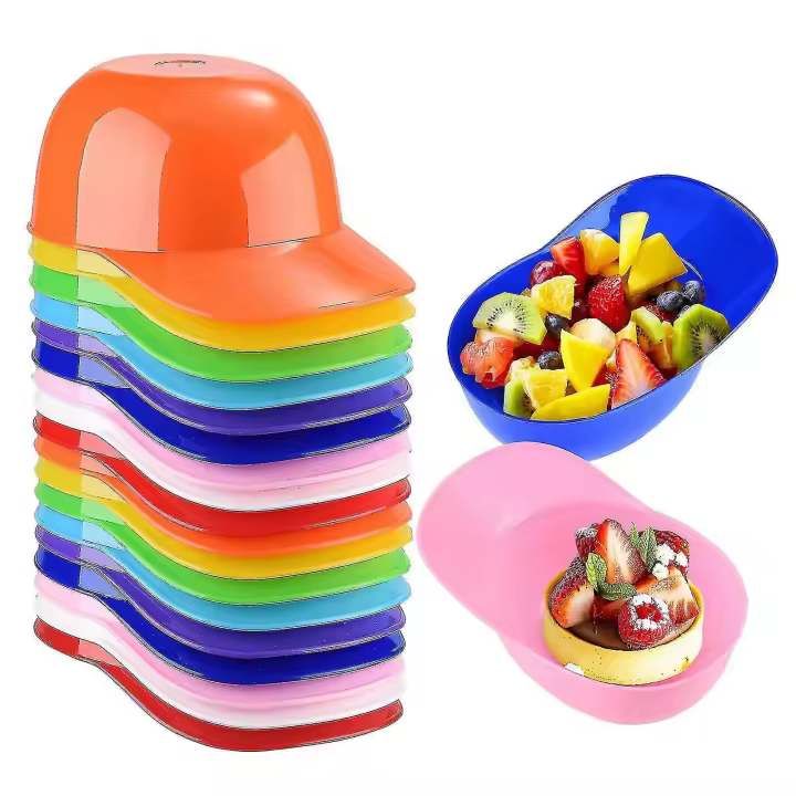 18 Unids Conjunto de Todo El Equipo de Béisbol 8oz Helado Sundae Cuencos Snack Helado Creative Helado Postre Bandeja de Contenedores - 1