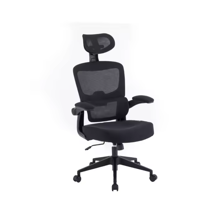 Silla Gaming Ergo Woxter Giratoria con Ruedas Abatible Transpirable - 1