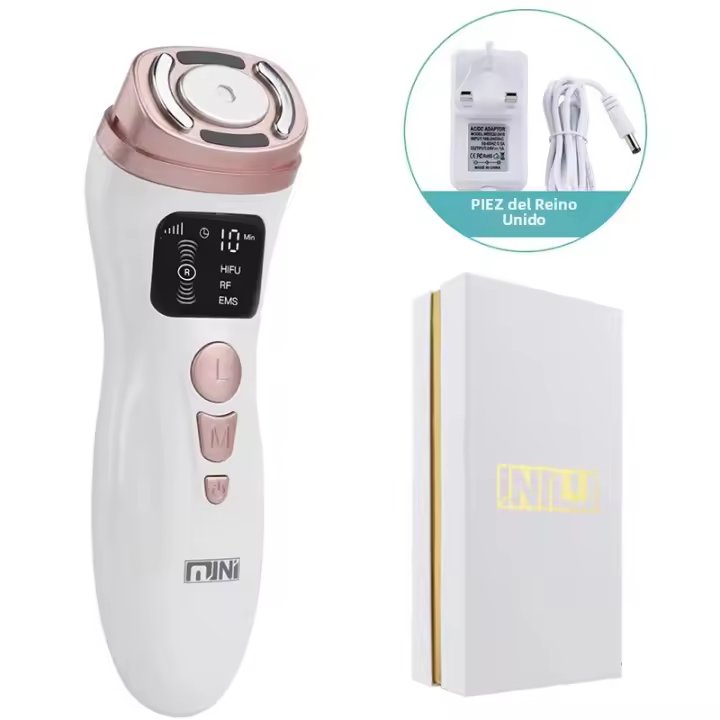 Mini Dispositivo Hifu 2024 Para Levantamiento Facial EMS Masajeador De Rostro Microcorriente Herramientas De Cuidado De La Piel Antiarrugas Y Rejuvenecimiento - 1