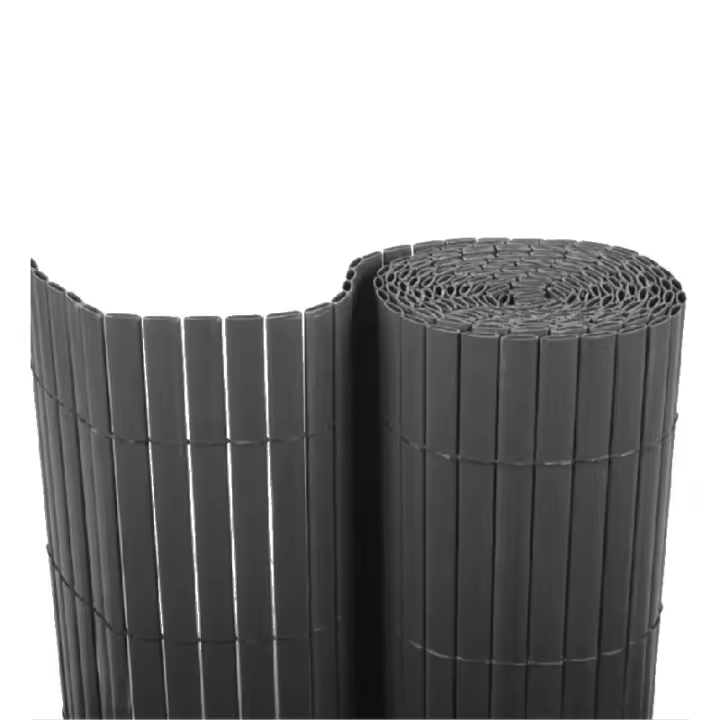 Bonerva | Cañizo Pvc Doble Cara Antracita |  Rollo 1x3 Metros - 1