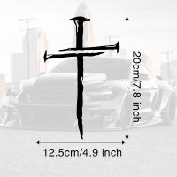 Decalcomanía Geométrica Cruzada Duradera Y Fácil De Aplicar Para Coches Laptops Y Más Personalización Chic En Cualquier Lugar - details 2