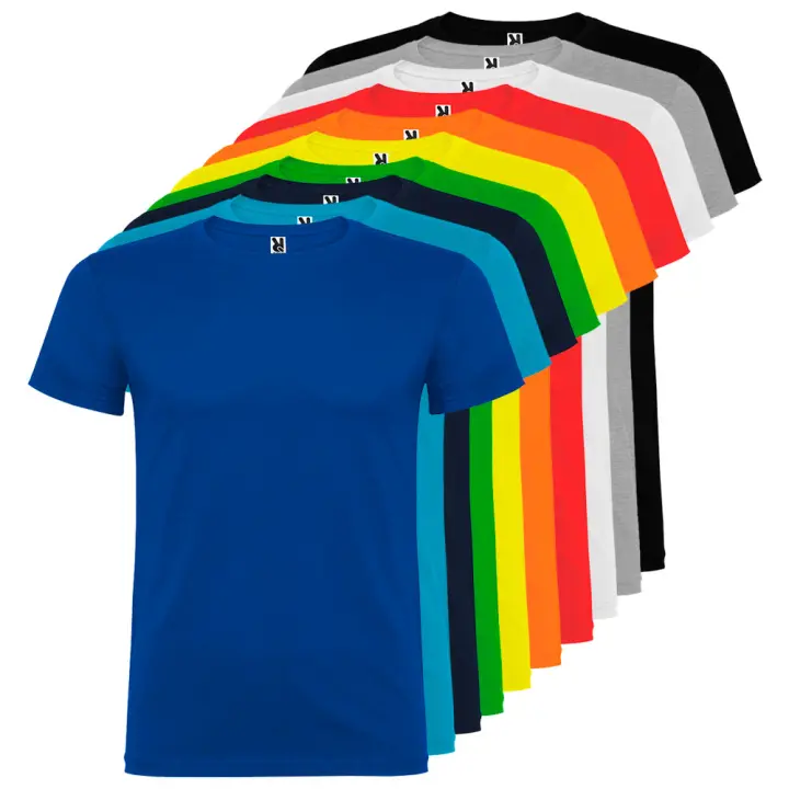 Roly Pack 10 Camisetas Manga Corta 100% Algodón Hombre 155GRS - 1