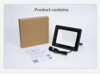 TUYA Floodlight Inteligente RGB Control Por App Y Voz RGBCW CCT 3000-6500K 30W 50W 100W 220V AC Para Iluminación Exterior De Jardín Y Fiestas - details 19