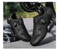 Zapatos De Ciclismo Para Hombre Y Mujer Blancos Transpirables SPD De Bloqueo Auto Racing Zapatillas De Bicicleta MTB Planas Talla 36-47 - details 9