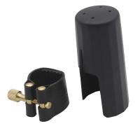 Fijador De Labio De Saxofón Clip De Cuero Y ABS Para Alto Tenor Soprano Accesorios De Instrumentos De Viento Clavija De Madera - details 3