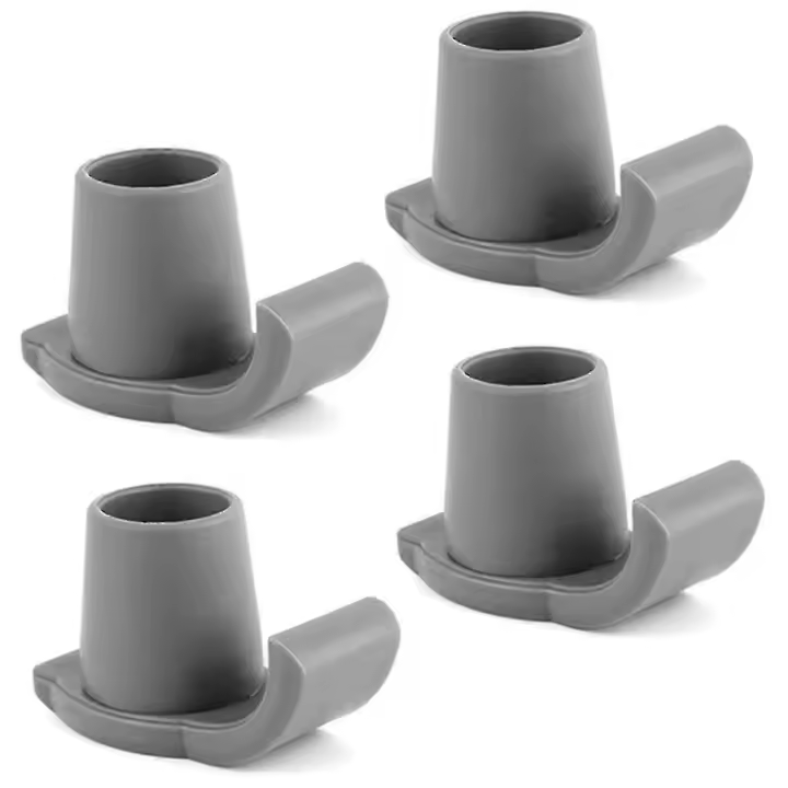 Walker Ski Glides, 4 piezas Heavy Duty Walker Glides Walker pies reemplazo Walker Glide esquís para - 1