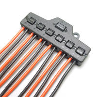 Bloque De Distribución De Cable Splitter De Bajo Voltaje Con 6/3 Puertos Para Conexión De Iluminación Y Tiras LED VKTECH - details 5