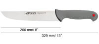 ARCOS Colour Prof - Cuchillo Carnicero (200 mm) - Acero Inoxidable Nitrum® - Mango de PP y Caucho - Tapones de Colores - details 0