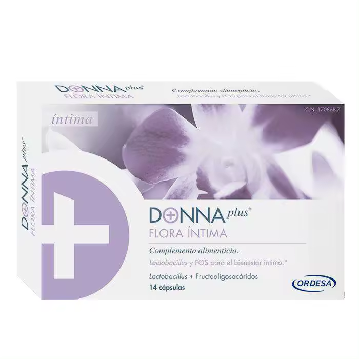 Donnaplus Flora Íntima 14 Cápsulas - 1