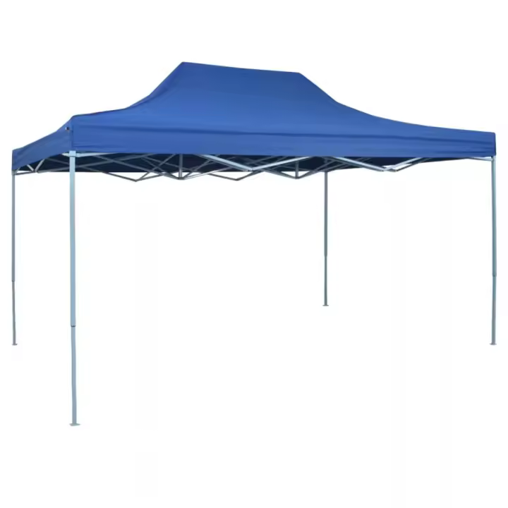 vidaXL Carpa pleglable Pop-up 3x4,5 m azul - 1