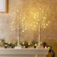Lámpara De Árbol De Birka Con 24 LEDS Luz Twinkling USB Para Decoración De Exterior Y Dormitorio Luz Nocturna Festiva - details 7