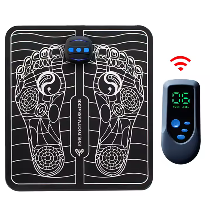 Alfombras EMS para Pies con Controlador Estimulación Muscular Eléctrica - Mejora la Circulación Sanguínea - 1