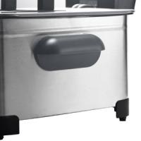 Royal Swiss - Freidora de Aceite Con 2 Cestas 1 Tapa,  Capacidad De Aceite 5L, Freidora Casera De Acero Inoxidable Con Temperatura Ajustable, Temporizador, Freidora Eléctrica De 2000 W Para Cocina Restaurante [Clase de eficiencia energética A] - details 4