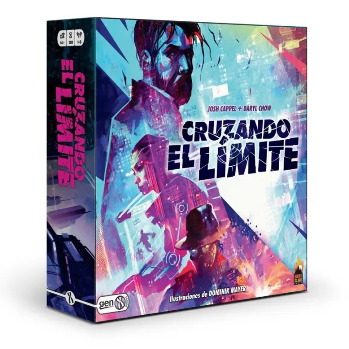 Cruzando el límite juego de mesa en Castellano editado por GenX Games - 1