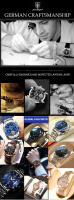 Reloj De Pulsera Para Hombre POEDAGAR Lujo Resistente Al Agua Con Manecillas Luminosas Cronógrafo Acero Inoxidable Cuarzo Reloj Hombre - details 16