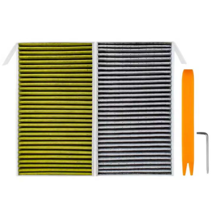 Filtro De Aire Para Coche 2 Piezas Filtro De Condicionador De Aire Para Cabina Reemplazo Con Carbón Activado Para Tesla Model 3 Model Y 3rd Model3 - 1