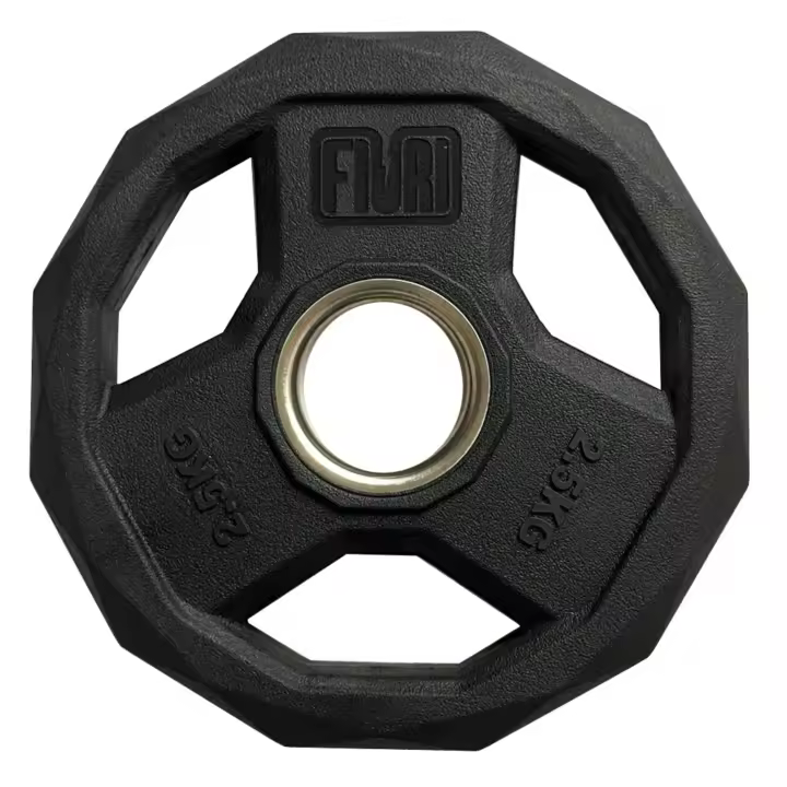 FIURI Discos con Agarre, 5 a 25 kg, Entrenamiento de Fuerza, Crossfit, Material Gimnasio. - 1