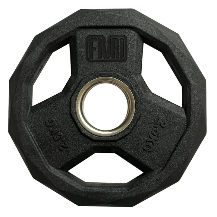 FIURI Discos con Agarre, 5 a 25 kg, Entrenamiento de Fuerza, Crossfit, Material Gimnasio. - 1