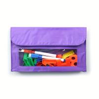Bolsa De Almacenamiento Magnética Para Pizarra Blanca Aids De Aprendizaje Para Clase Bolsa Magnética De PVC Eco-amigable Rectangular Multiusos - details 1