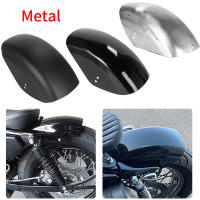 Fender Trasero De Motocicleta Metálico Corto Protección Antigorro Cubierta Negra/No Pintada Para Harley Sportster XL883 1200 72 48 - details 0