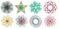 Kit De Dibujo Spirograph Para Niños 10-33 Piezas Diseños Artesanales Con Papel De Borrado Arco Iris Juguete De Dibujo Unisex - details 5